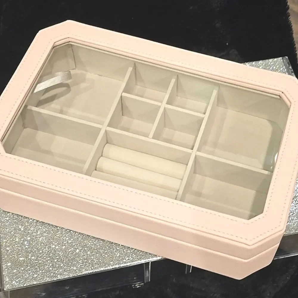 At‎ Home Windowed Sectioned Jewelry Storage